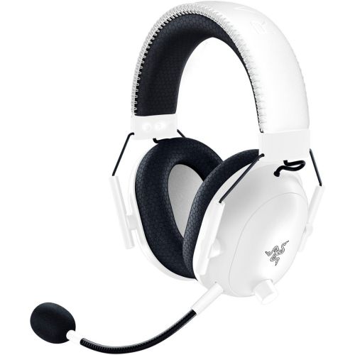 Razer BLACKSHARK V2 PRO White - 2023 Ed. - Wireless - 70h Battery - 2.4GHz/BT - PC/PS5/Switch/Mobile (RZ04-04530200-R3M1)