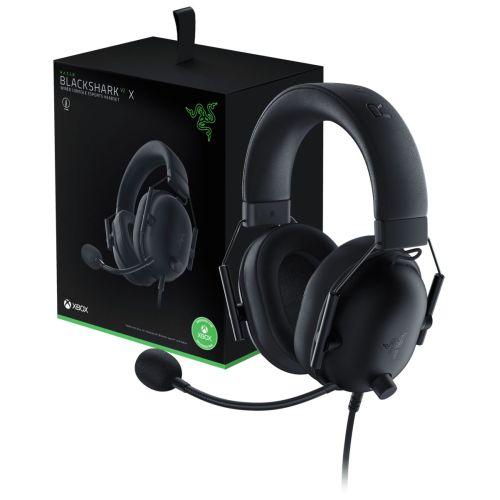 Razer BLACKSHARK V2 X for XBOX Licensed - 7.1 Gaming Headset – Audio Jack - XBOX/PC/PS4/PS5/Switch (RZ04-03240900-R3M1)
