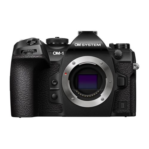 Olympus OM System OM-1 II body black w. CB-USB13 USB cable,  Shoulder strap, BLX-1 Li-ion battery (V210040BE000)