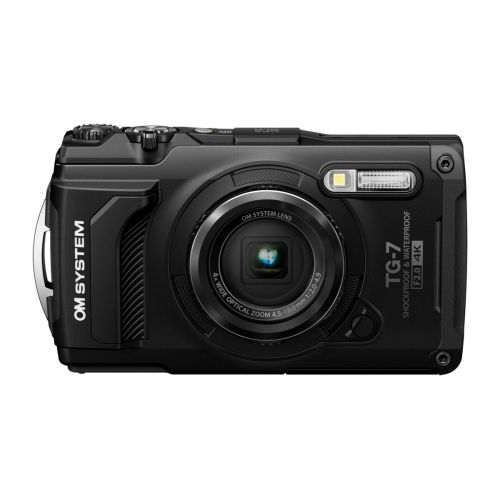 Olympus OM-System TG-7 Black - Tough Camera Underwater (V110030BU000)
