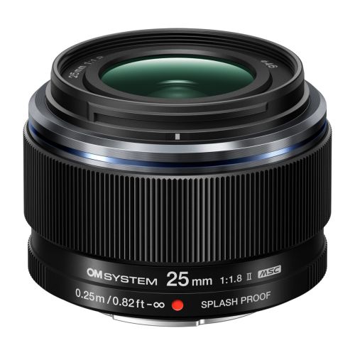 Olympus 25mm 1:1.8 II BLACK M.ZUIKO DIGITAL (ES-M2518) Lense Micro FT (V336010BW000)