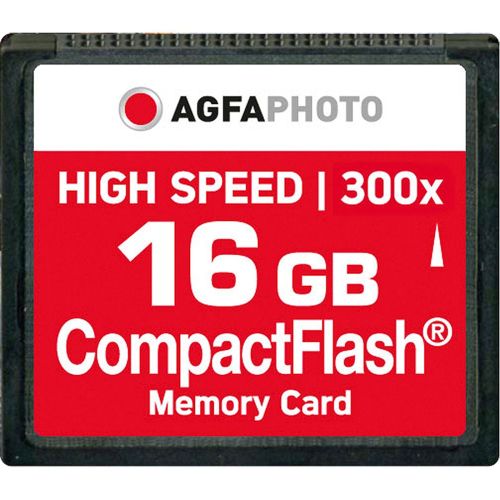 AgfaPhoto Compact Flash     16GB High Speed 300x MLC (10434)