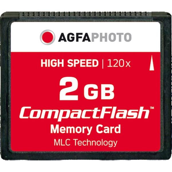 AgfaPhoto Compact Flash      2GB High Speed 120x MLC (10431)