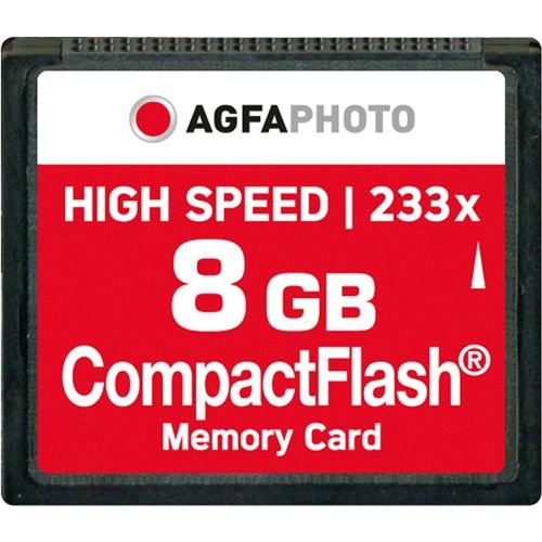 AgfaPhoto Compact Flash      8GB High Speed 233x MLC (10433)