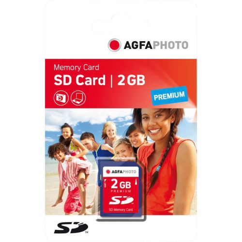 AgfaPhoto SD Card 2GB 133x Premium (10403P)