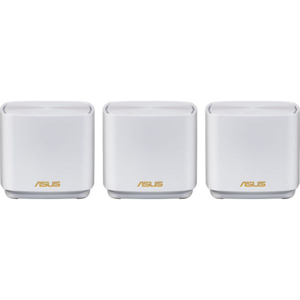 Asus ZenWiFi AX Mini XD4 AX1800 3-Pack white (90IG05N0-M03R20)