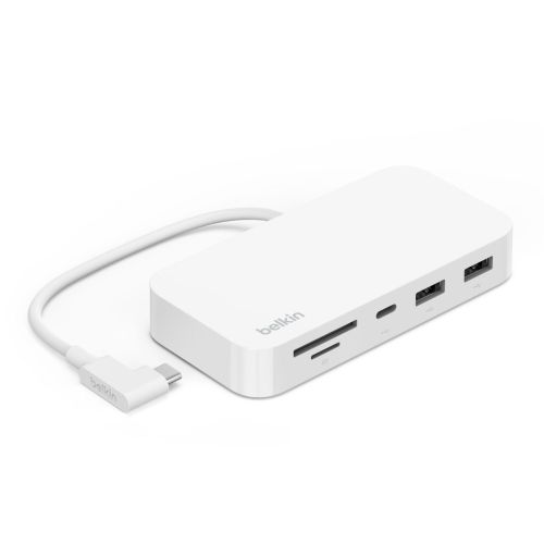Belkin CONNECT USB-C 6-in-1 Multiport-Hub+ Holder INC011btWH (INC011BTWH)