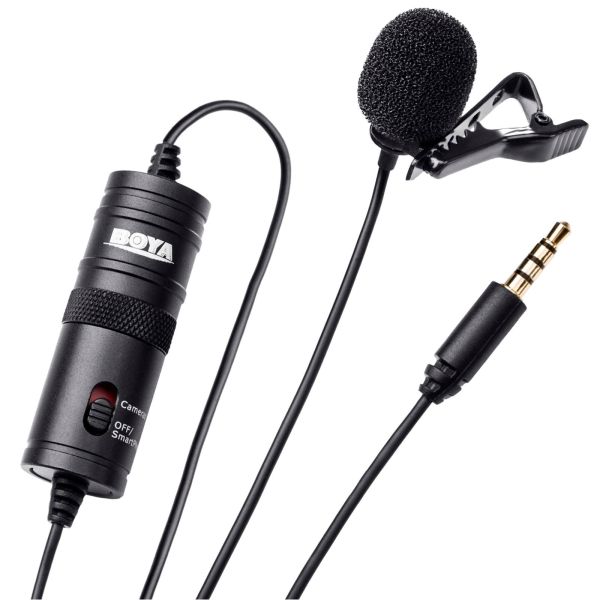 BOYA BY-M1               Omni Directional Lavalier Microphone (BY-M1)