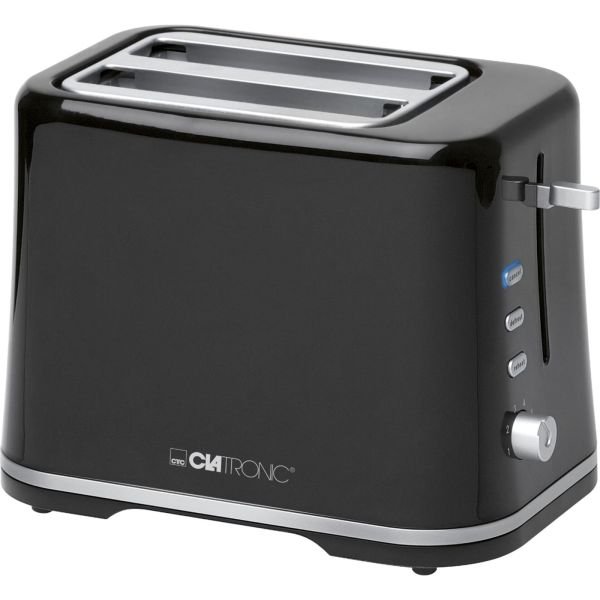 Clatronic TA 3554 black-silber Toaster (263634)