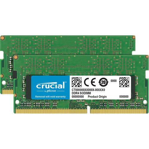 Crucial 64GB Kit DDR4 3200 MT/s 32GBx2 SODIMM 260pin CL22 (CT2K32G4SFD832A)