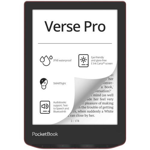 PocketBook Verse Pro Passion Red (PB634-3-WW-B)