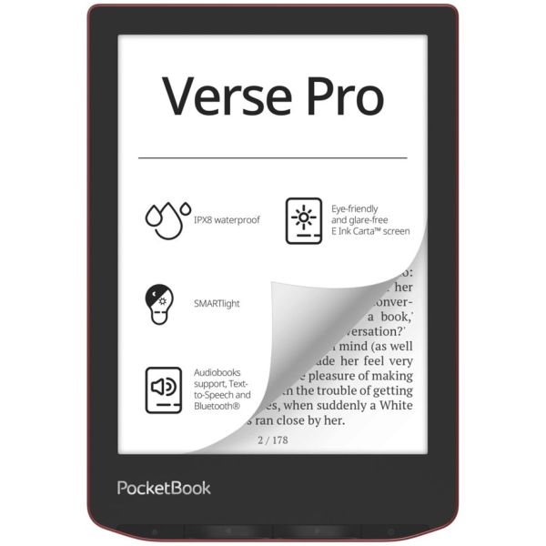 PocketBook Verse Pro Passion Red (PB634-3-WW-B)