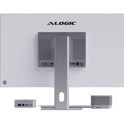 Alogic ASPEKT Touch 32  UHD Gloss Dock Monitor only Silver (32A4KPDTSLV)