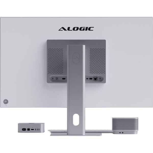 Alogic ASPEKT Touch 32  UHD Gloss Dock Monitor only Silver (32A4KPDTSLV)