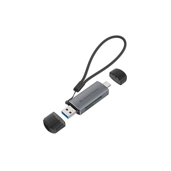 Conceptronic BIAN05G 2-in-1 Dual Plug Card Reader (BIAN05G)