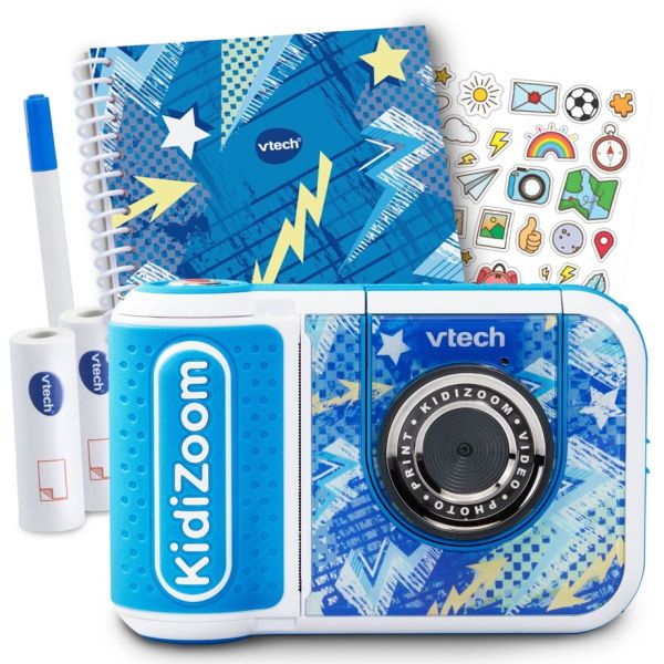 VTech Kidizoom Print Cam blue limited Bundle (80-549134)