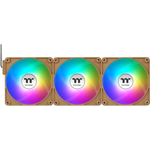 Thermaltake CT140 EX Reverse Fan Gravel Sand 3 Pack ARGB Sync (CL-F228-PL14GS-A)