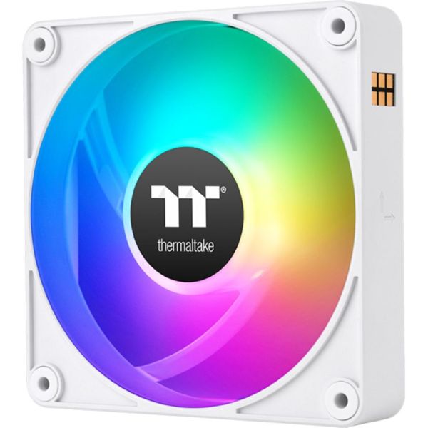 Thermaltake CT140 EX ARGB Sync PC Cooling Fan White 3 Pack (CL-F191-PL14SW-A)