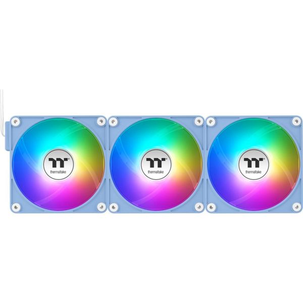 Thermaltake CT140 EX ARGB Sync Cooling Fan Hydrenga Blue 3 Pack (CL-F197-PL14BU-A)