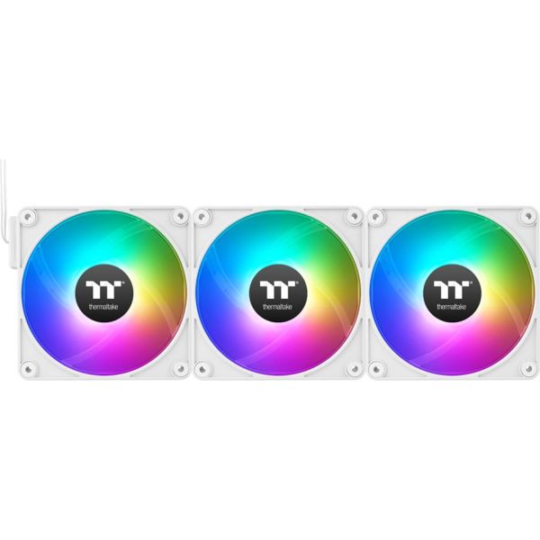 Thermaltake CT120 EX Reverse Fan White 3 Pack ARGB Sync (CL-F194-PL12SW-A)