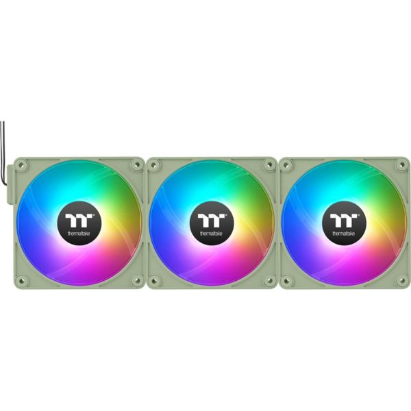 Thermaltake CT120 EX Reverse Fan Matcha Green 3 Pack ARGB Sync (CL-F198-PL12MG-A)