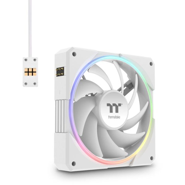 Thermaltake TS120 EX RGB Fan White 3Pack (CL-F207-PL12SW-A)