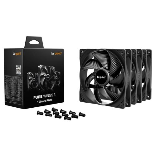 be quiet! Pure Wings 3 120mm PWM 3-Pack (BL141)
