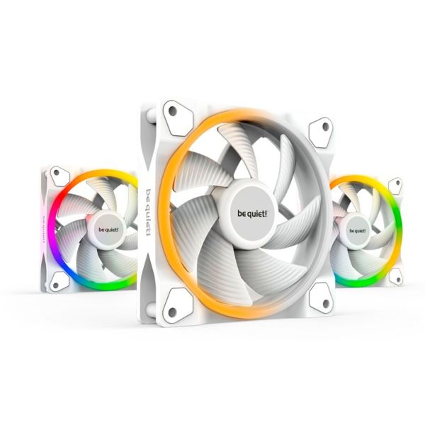 be quiet! Light Wings White 120mm PWM Triple-Pack (BL100)