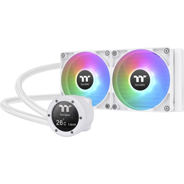 Thermaltake TH240 V2 Ultra ARGB Sync CPU Liquid Cooler Snow Edt. (CL-W404-PL12SW-A)