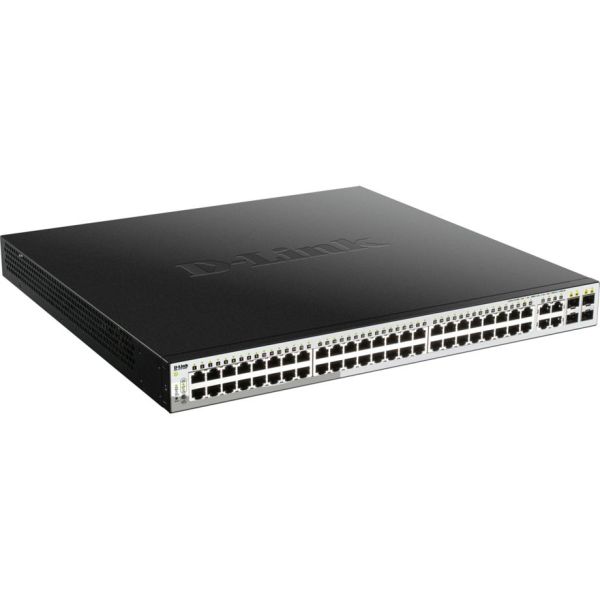 D-Link DGS-1210-52MP/E 52-Port L2 Smart Managed 48x PoE Gb Sw (DGS-1210-52MP/E)