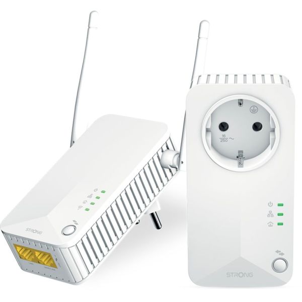 Strong POWERLWF600DUOEUV2 Powerline Wi-Fi 600 Kit (POWERLWF600DUOEUV2)