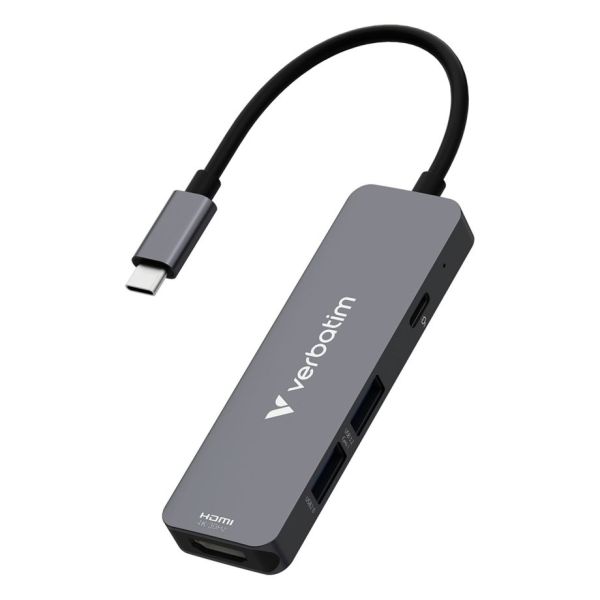 Verbatim USB-C Essentials Multi- Port Hub 4 Port            32155 (32155)