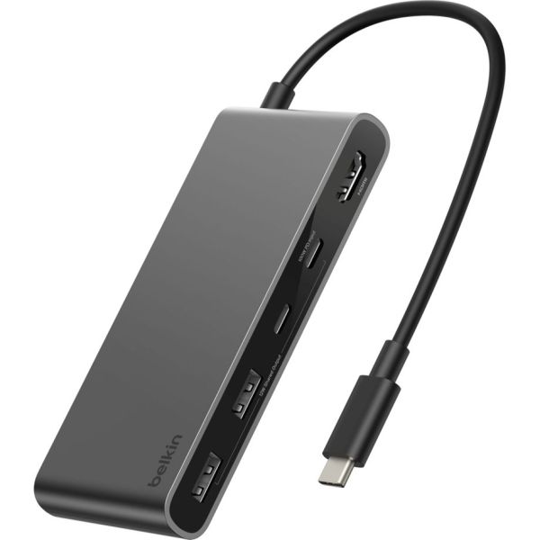 Belkin CONNECT USB-C 7-in-1 Hub Dual USB-C Ports si. AVC023hqSGY (AVC023HQSGY)