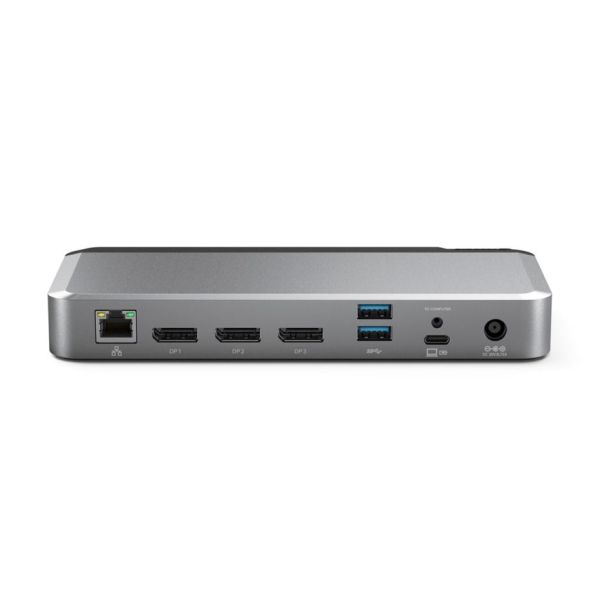 Alogic 100W USB-C DX3 Triple 4K Display Docking Station Space Gr (DUPRDX3-WW)