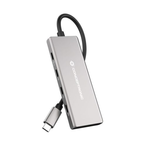 Conceptronic HUBBIES17G 7-Port USB 3.2 Gen-2 Hub, 10Gbps (HUBBIES17G)