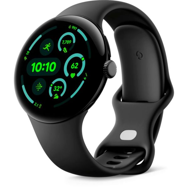 Google Pixel Watch 3 (45mm) WiFi obsidian (GA05785-DE)