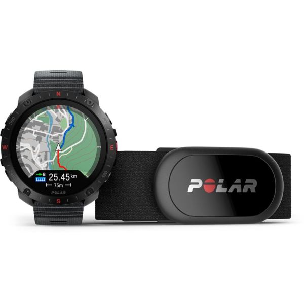 Polar Grit X2 Pro HR S-L Black (900110286)
