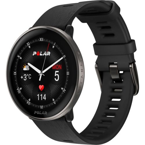 Polar Ignite 3 Titanium Silicone Band black (900110027)