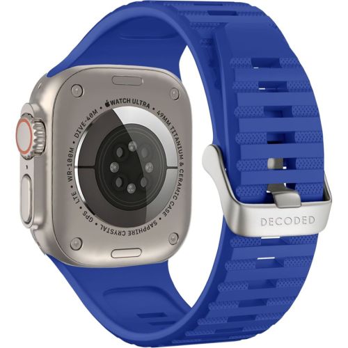 Decoded Silicone Ultra Traction Strap 42/44/45/49mm Galc  Blue (D24AWS49UTS1GT)