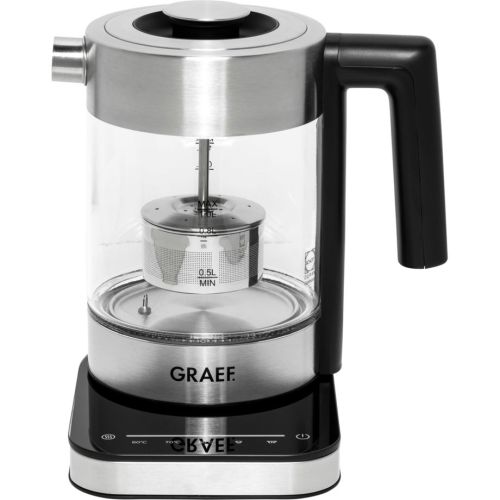 Graef WK 350 Water Kettle transparent/steel (WK 350)