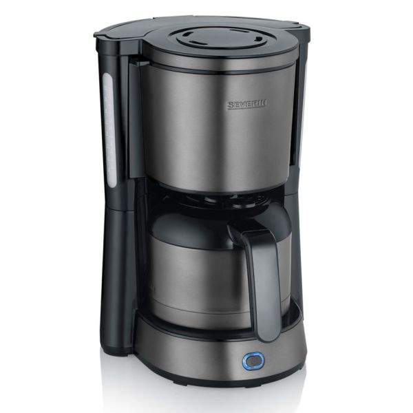 Severin KA 9343  Dark Inox mit Thermoskanne (KA 9343)