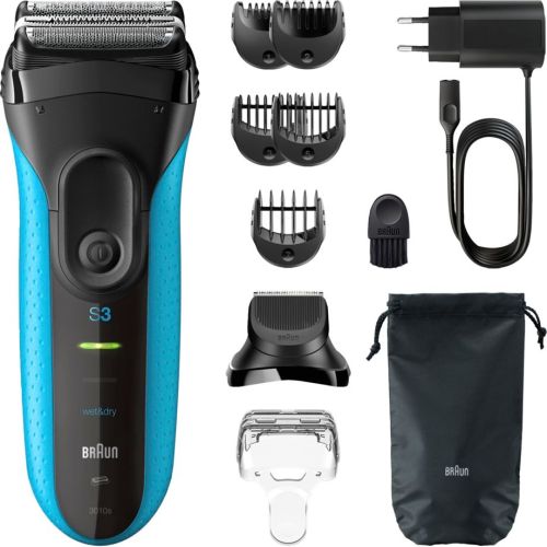 Braun Series 3 3010 BT Black/Blue (735483)