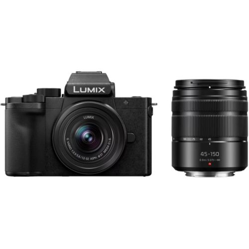 Panasonic Lumix DC-G100D black + H-FS 12-32 + H-FS 45-150 E (DC-G100DWEGK)