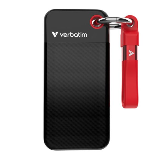 Verbatim Pocket SSD USB 3.2  1TB Black/Red                  32192 (32192)