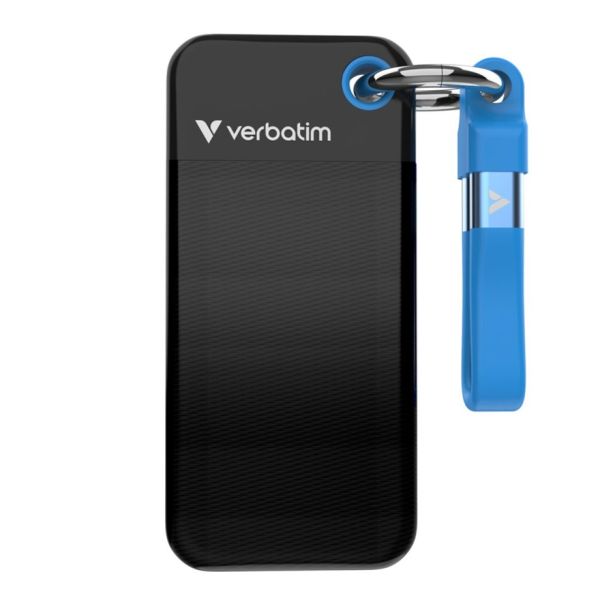 Verbatim Pocket SSD USB 3.2  2TB Black/Blue                 32195 (32195)