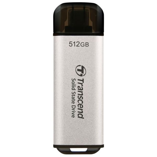 Transcend SSD ESD300S      512GB USB-C silver (TS512GESD300S)