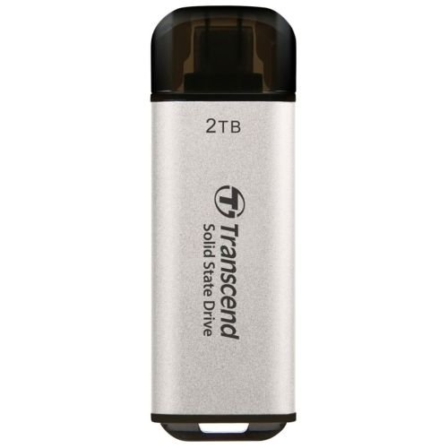 Transcend SSD ESD300S        2TB USB-C silver (TS2TESD300S)