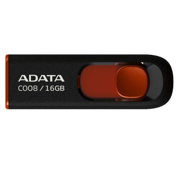 ADATA USB 2.0 C008 black    16GB AC008-16G-RKD (AC008-16G-RKD)