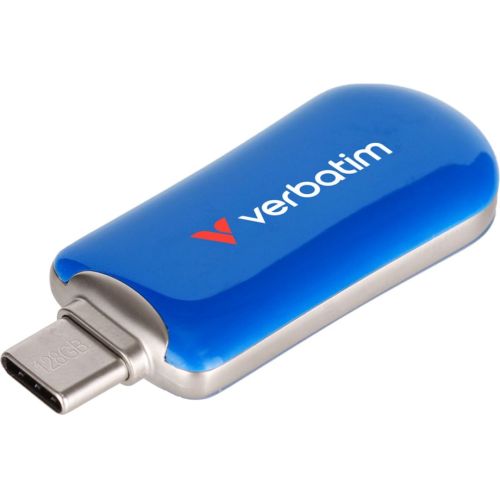 Verbatim Plectra Blue      128GB USB-C Flash Drive          30233 (30233)