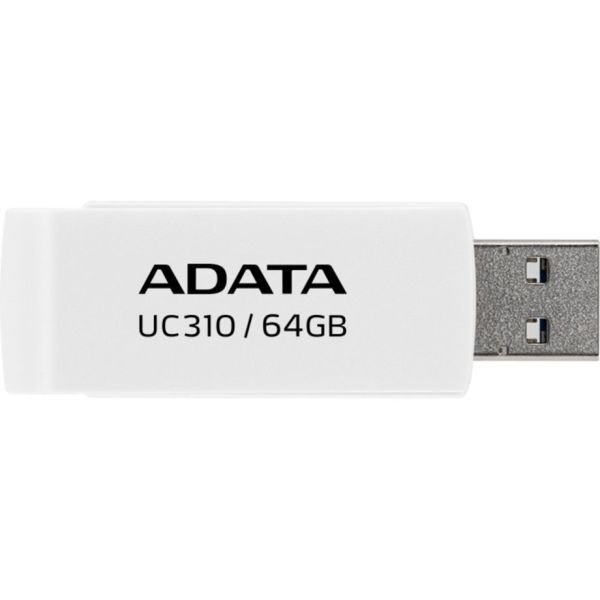 ADATA USB 3.2 UC310  white  64GB UC310-64G-RWH (UC310-64G-RWH)
